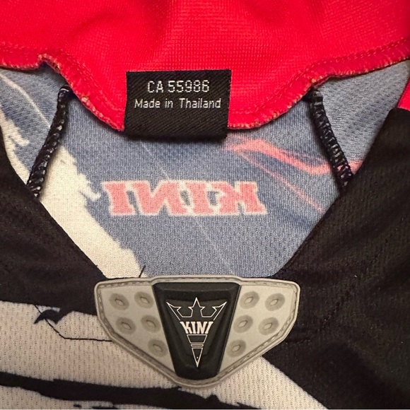 Kini Red Bull Motorcross Racing Jersey Men’s Size XL Red Black yellow - Picture 3 of 10